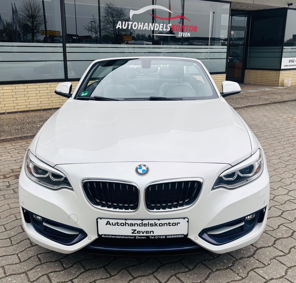 BMW 218 2 Cabrio 218i Sport Line/Leder/Bi-Xenon