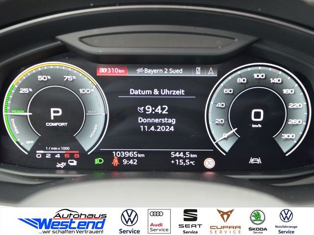 Fahrzeugabbildung Audi Q8 55 TFSI e 280kW qu. S line Leder MatrixLED Na