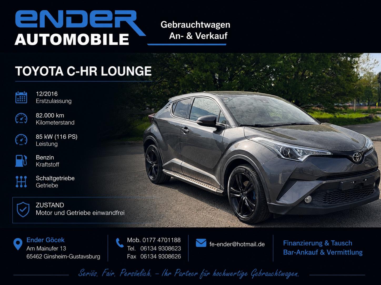 Toyota C-HR Lounge