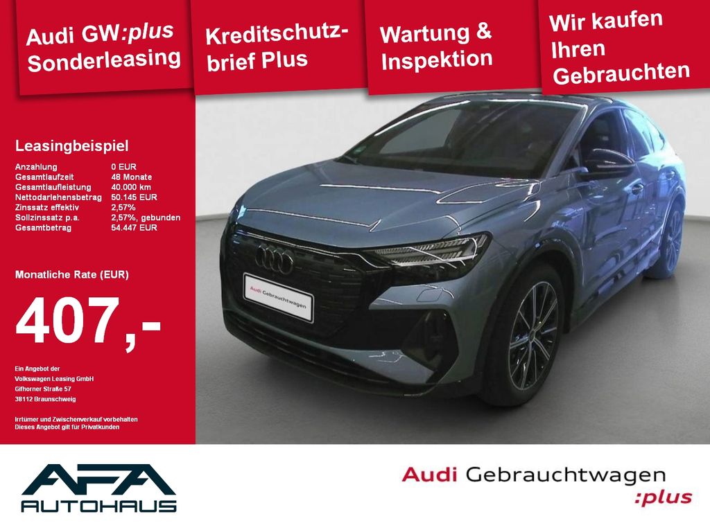 Q4 Sportback e-tron 2x S-Line*AHK*Pano*360°*WP