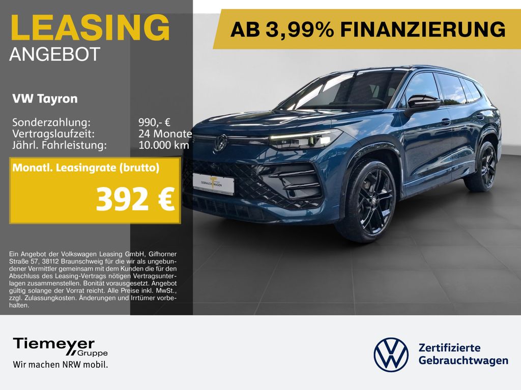 Tayron 2.0 TSI 4M R-LINE BLACK 7SITZE LEDER LM20