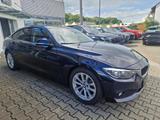 BMW 420 d Gran Coupe Advantage Leder Navi AHK LED Me - blaue BMW 420 Gran Coupé