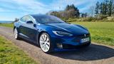 Tesla Model S 100d Weißes Leder/Deep Blue Met. 2x21"  - Tesla Model S von privat