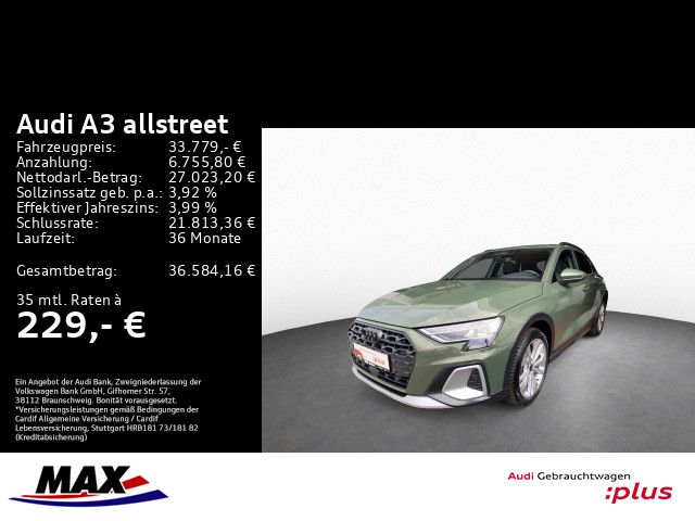 A3 allstreet TDI LED+KAMERA+DCP+AHK+SMARTPHO INT