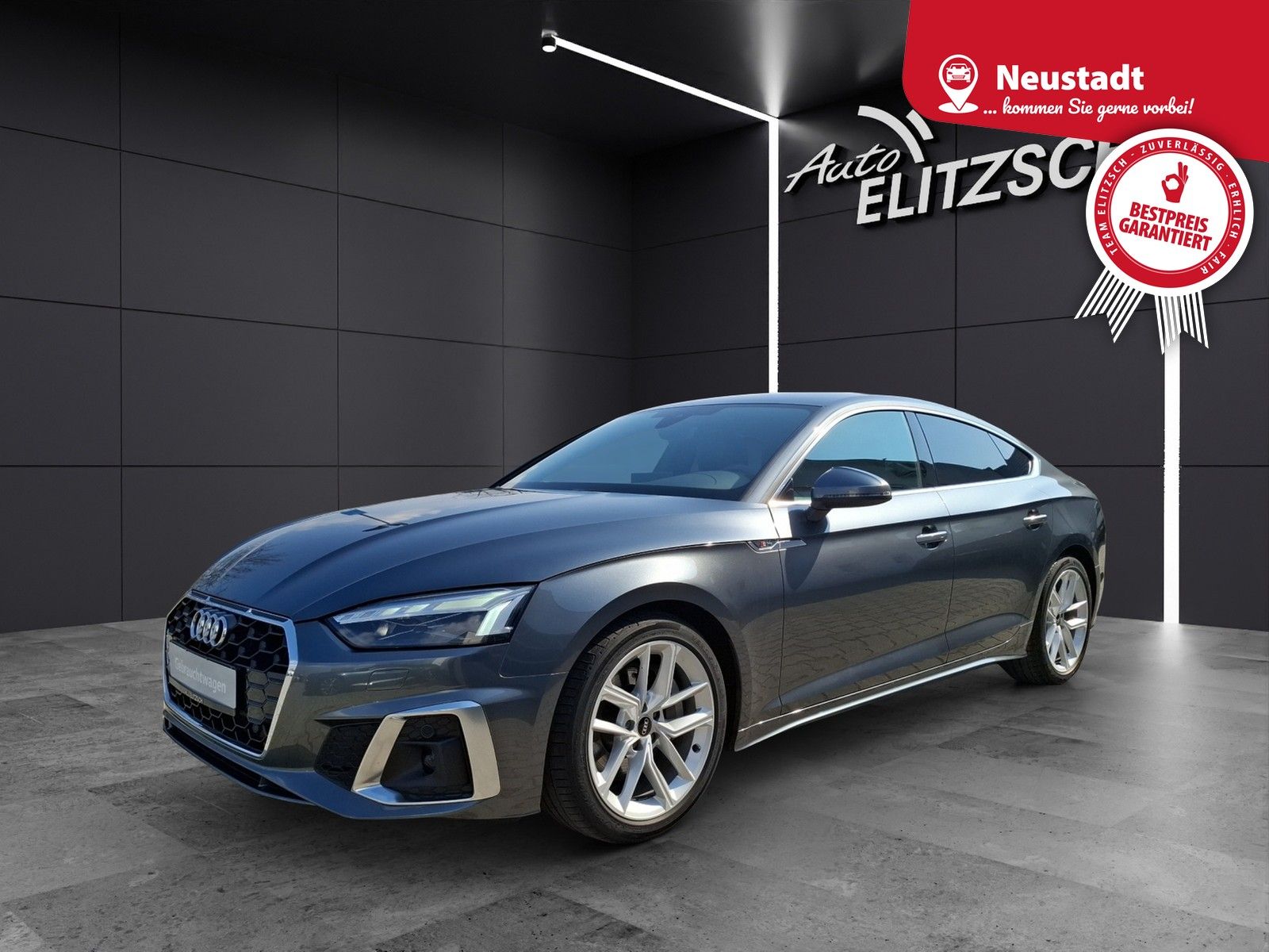 Audi A5 Sportback 45 TFSI S line qu STHZG Matrix AHK foto 1