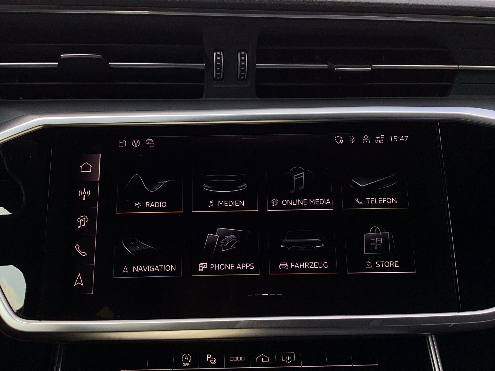 Audi A6 45 TFSI S LINE LM20 ALCANTARA MATRIX AHK, миниатюра 14