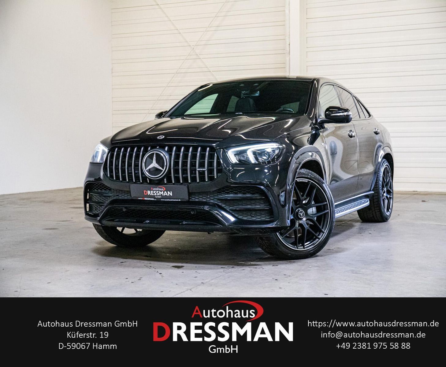 MERCEDES-BENZ GLE Coupe 53AMG PANO HuD BURMESTER 360°