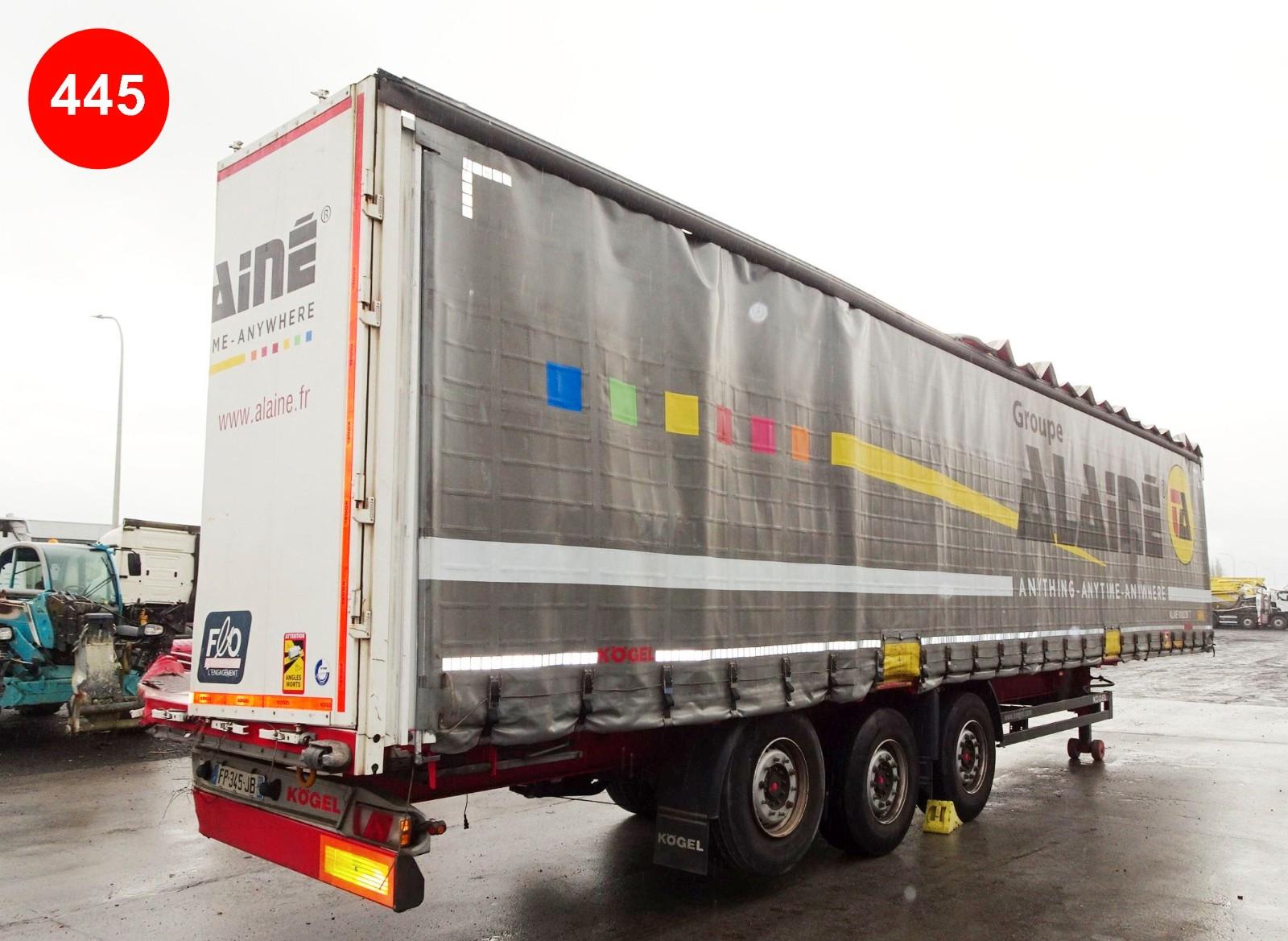 Kögel TAUTLINER COIL Curtain semi trailer