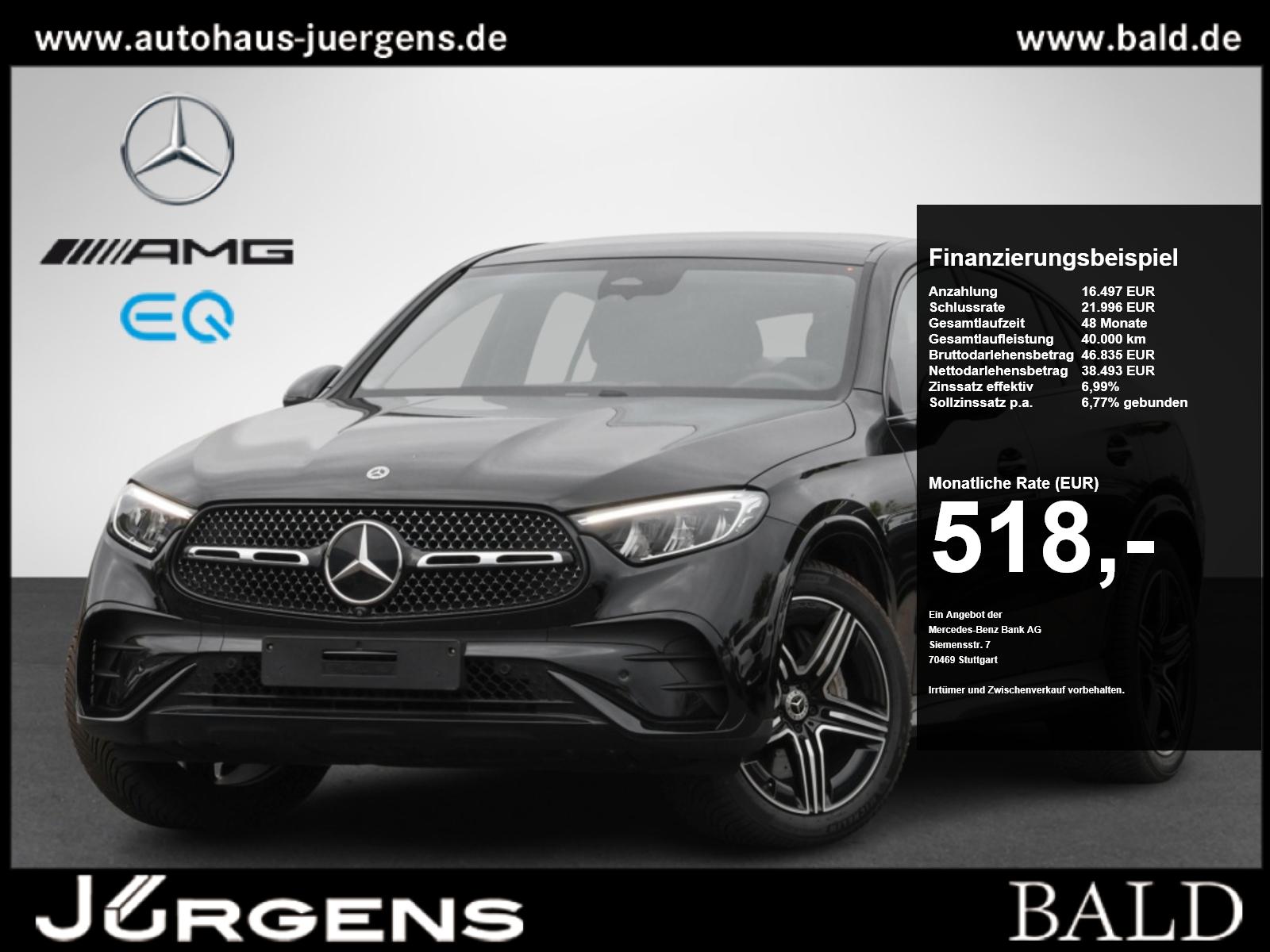 Mercedes-Benz GLC 200 4M Cp AMG-Sport/Pano/AHK/360/Night/Distr