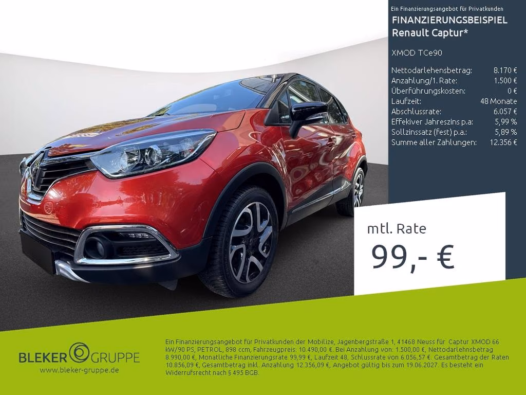 Renault Captur XMOD TCe90