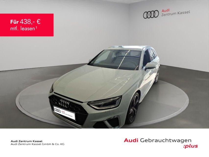 Abbildung Leasingangebot Audi A4 Av. 45 TFSI qu. S line LED Pano Carplay 360°