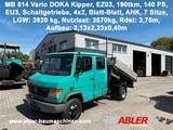Mercedes-Benz 814 Vario DOKA Kipper AHK - Mercedes-Benz Kastenwagen hoch + lang 814
