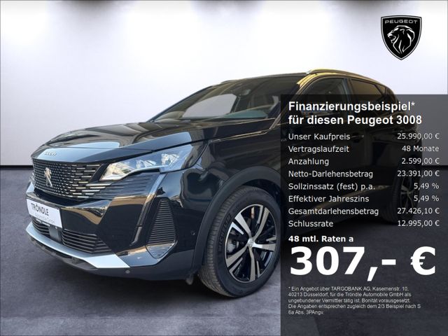 PEUGEOT 3008 Hybrid 136 GT El. Panodach Navi  LED ACC Ca