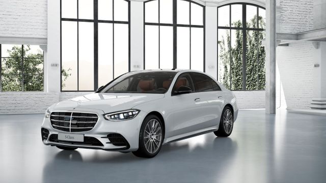 Mercedes-Benz S 450 d 4M Lang AMG/Night/First-Class/HuD/Burm.