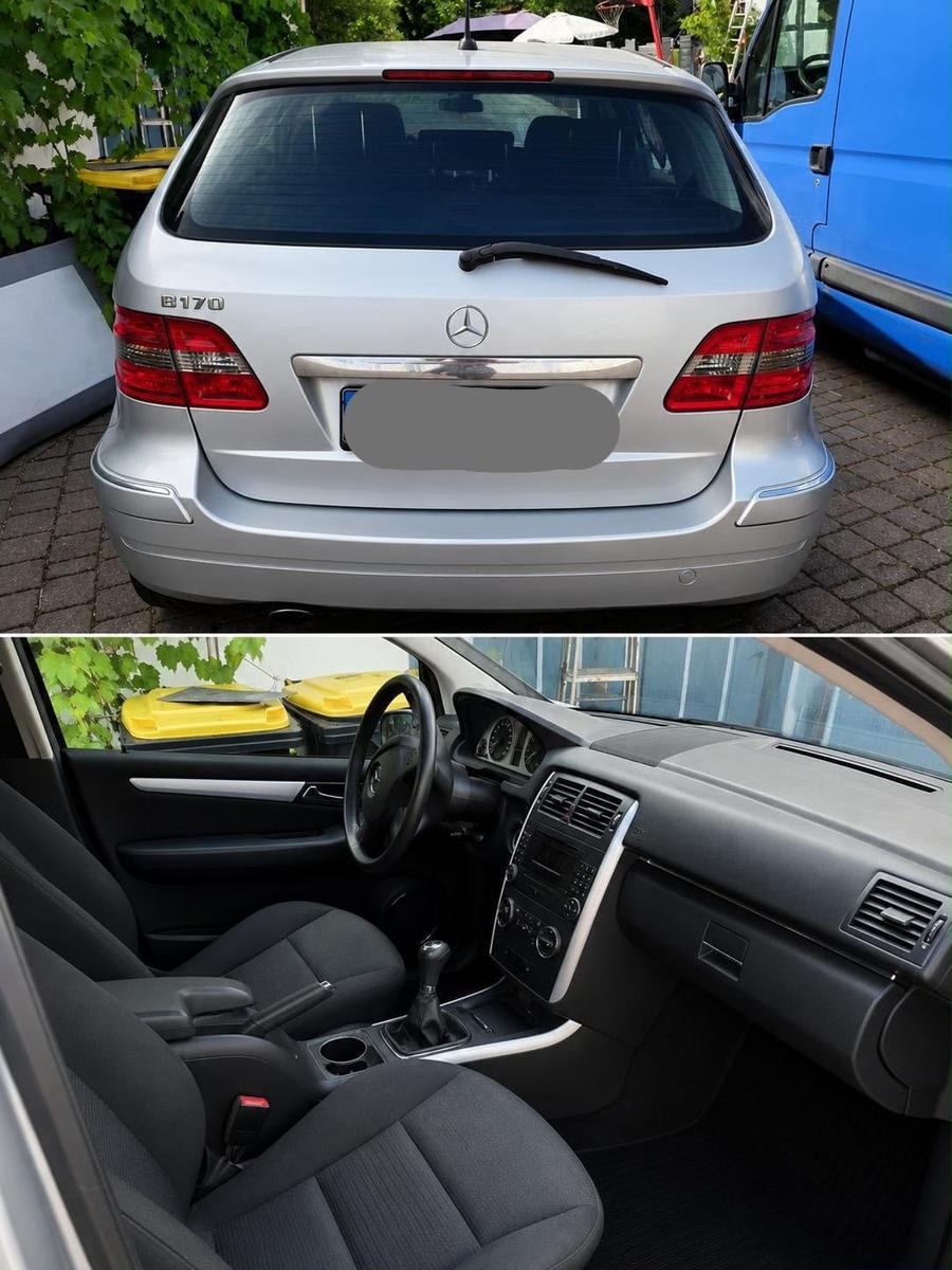 Mercedes-Benz B170 2006 — engine 116 HP (85kW)