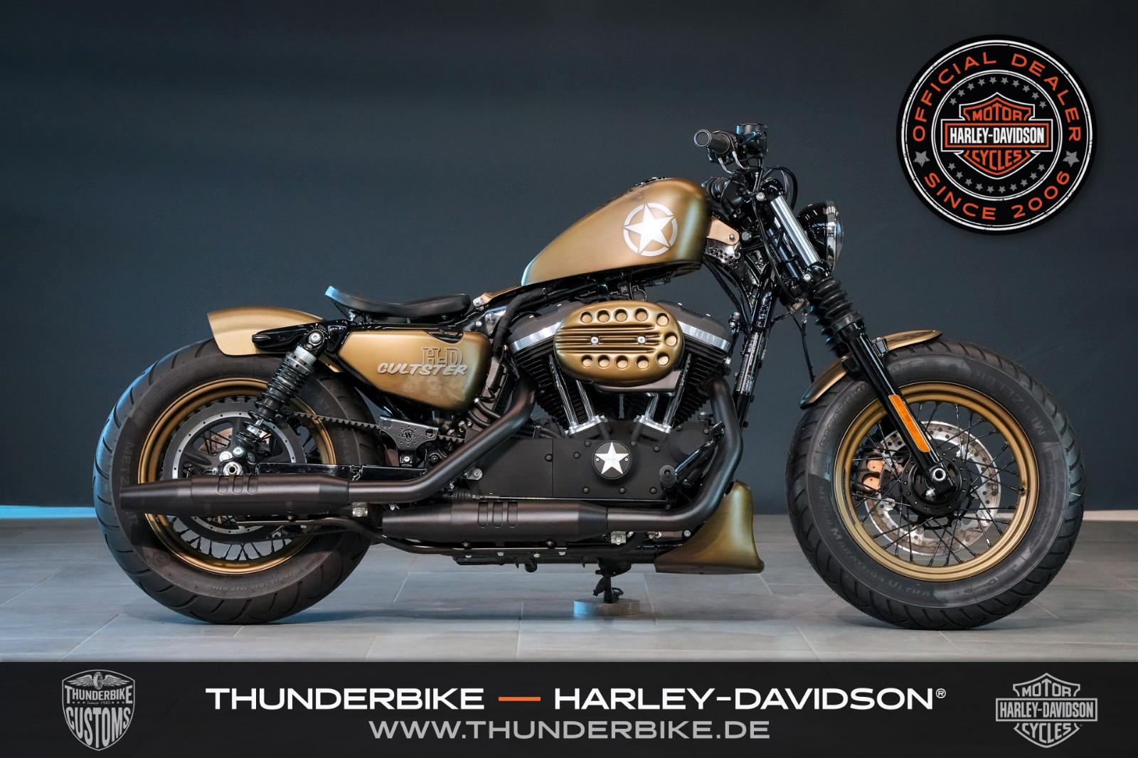 Harley-Davidson Sportser  XL1200 Forty-Eight *Custom Umbau*