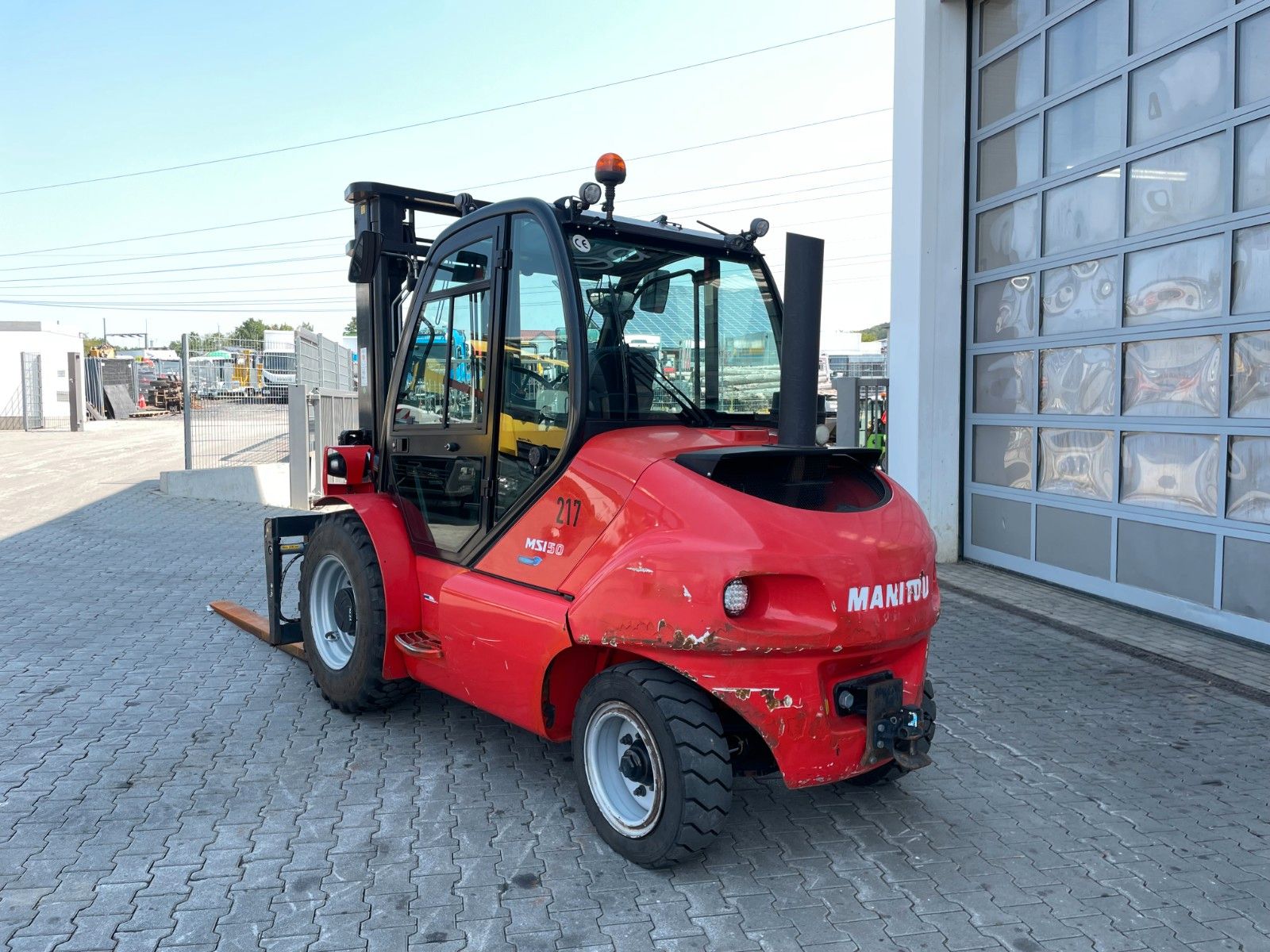 Fahrzeugabbildung Manitou MSI 50D / nur 4.094h / Geländestapler / ZV & SS