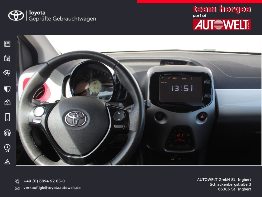 Fahrzeugabbildung Toyota Aygo x-shift x-play Automatik