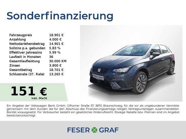 Seat Ibiza Style Edition 1.0 TSI 5-Gang, LED, ACC,SHZ