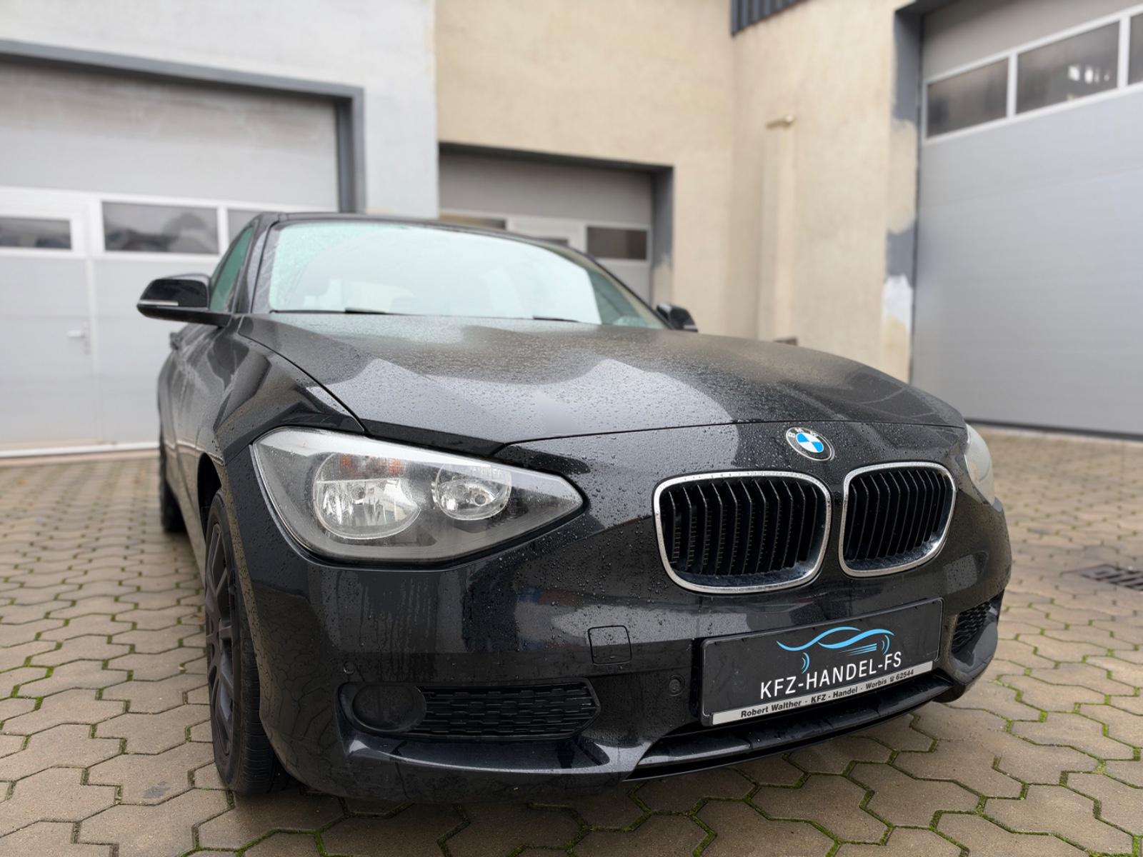 BMW 116 2014 — rear view