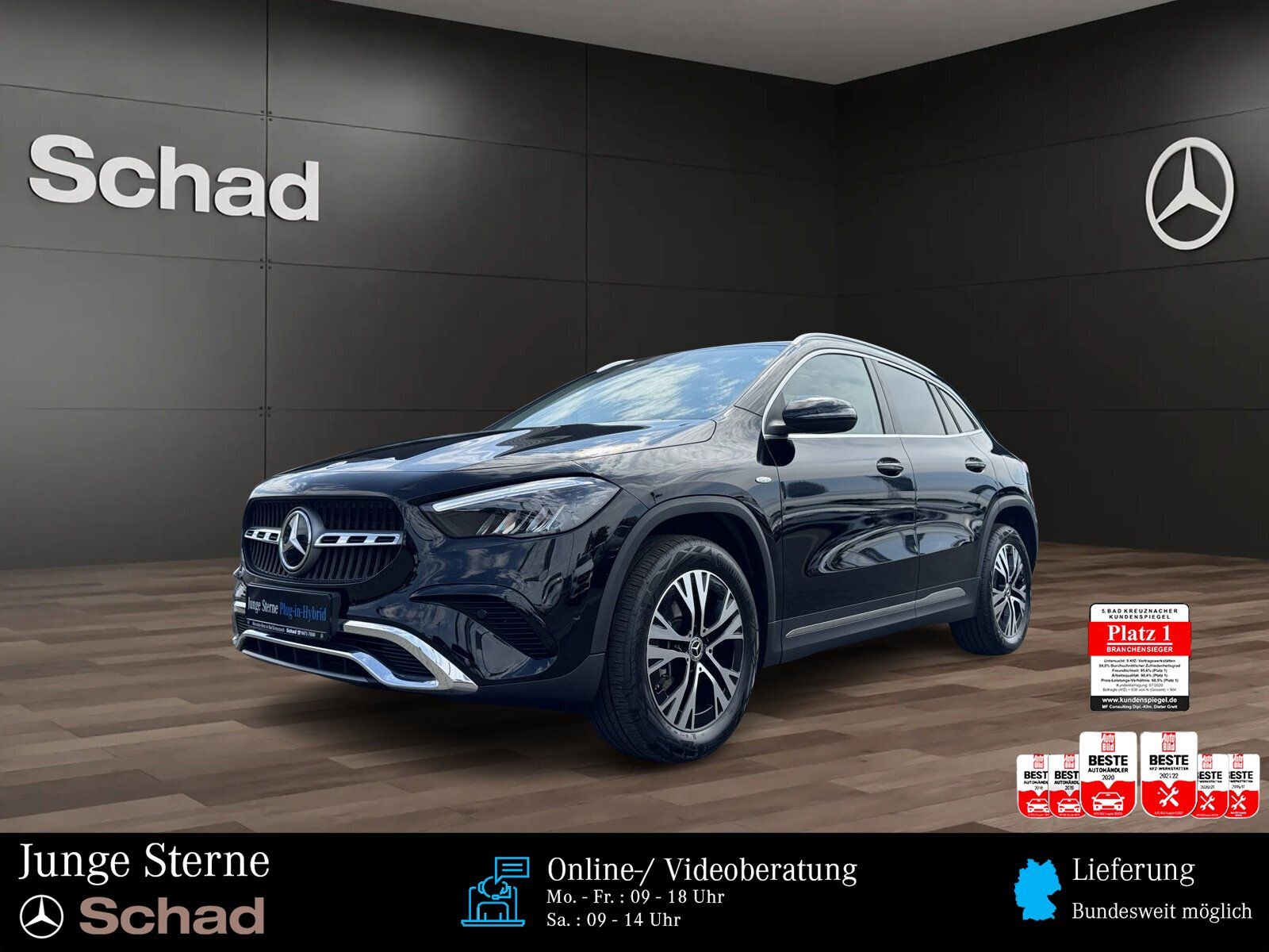 MERCEDES-BENZ GLA 250 e PROGRESSIVE NAVI+LED+KAM+ASSIST+EASY-P