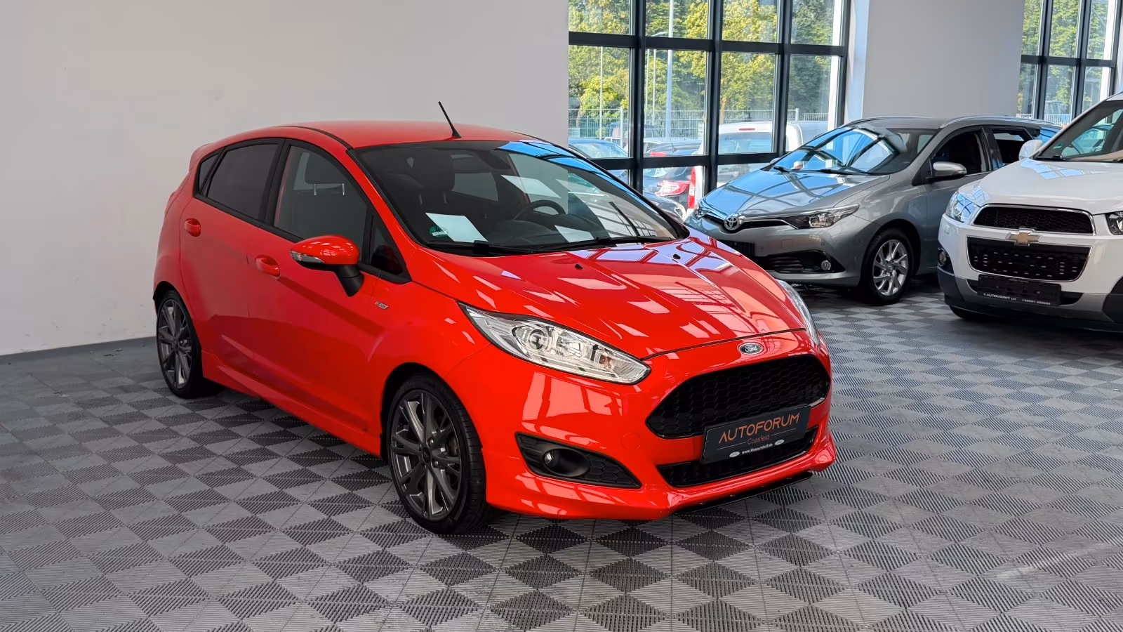 Ford Fiesta ST-Line Traum in Rot mit toller Historie