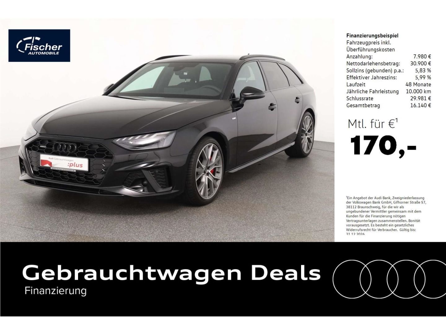 Audi A4 Avant 45 TFSI quattro S line competition plus