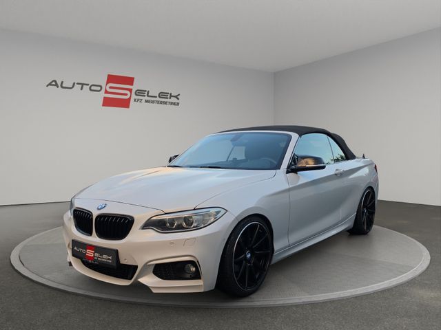 BMW 218i Cabrio M Sport  LEDER XENON SHZ TEMPOMAT