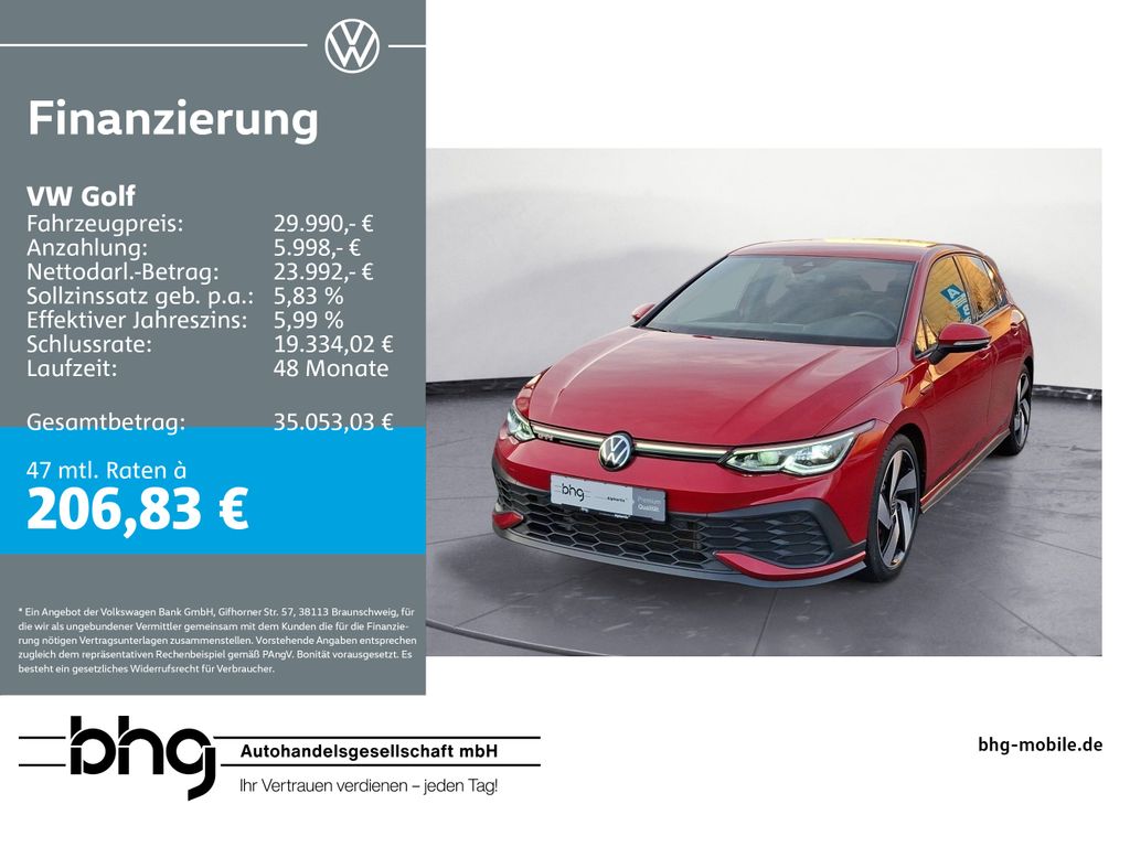 Golf 2.0 TSI OPF DSG GTI Clubsport