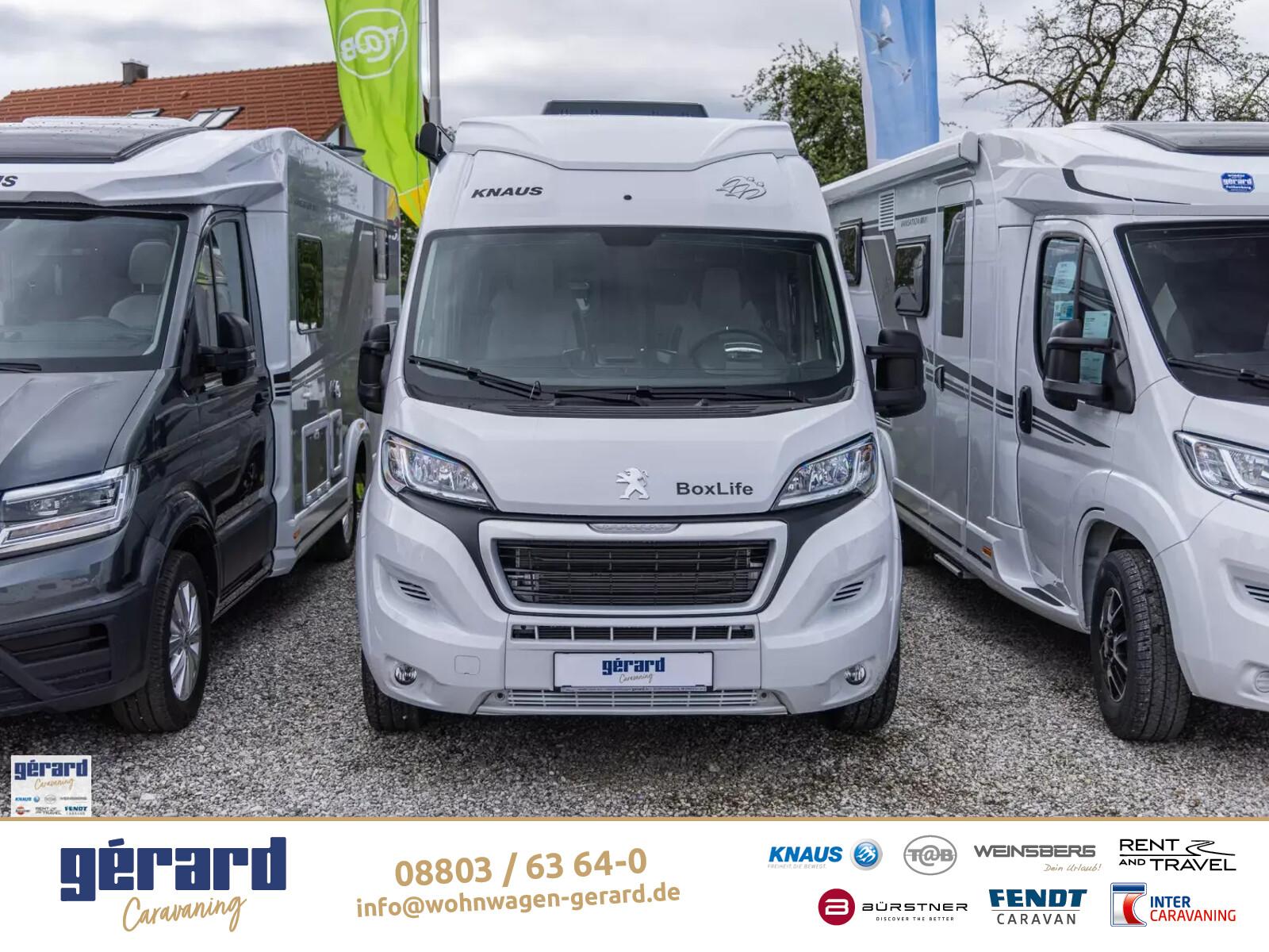 Knaus BoxLife 600 MQ (Peugeot) Aufstelldach, Hubbett, 