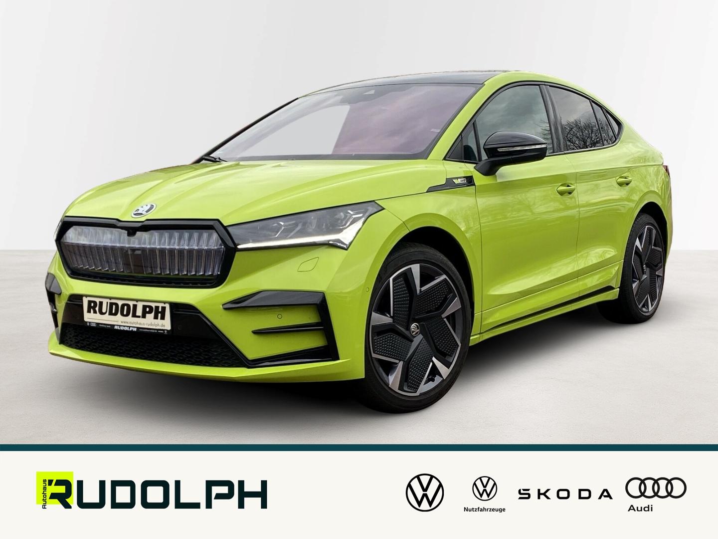 Skoda Enyaq Coupe RS iV LEDER+AHK+PANO+KAMERA+DCC+VOLL