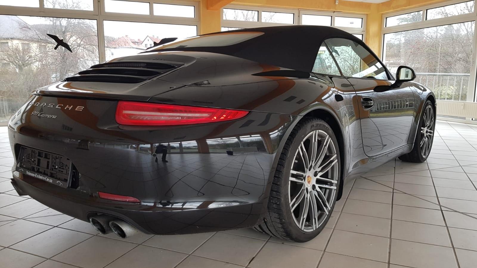 Porsche 991 Carrera Cabrio, Sauger, Schalter, deutsch
