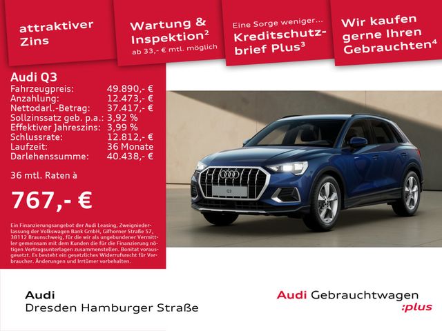 Audi Q3 40 TDI advanced quattro Navi AHZV S tronic