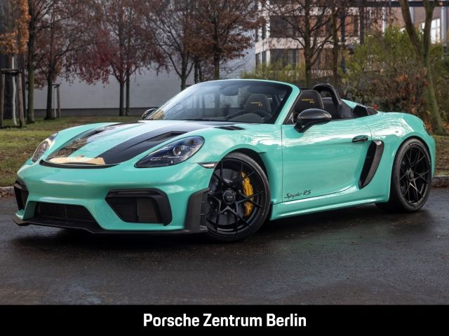 Porsche 718 Spyder RS Weissach-Paket Mintgrün BOSE LED