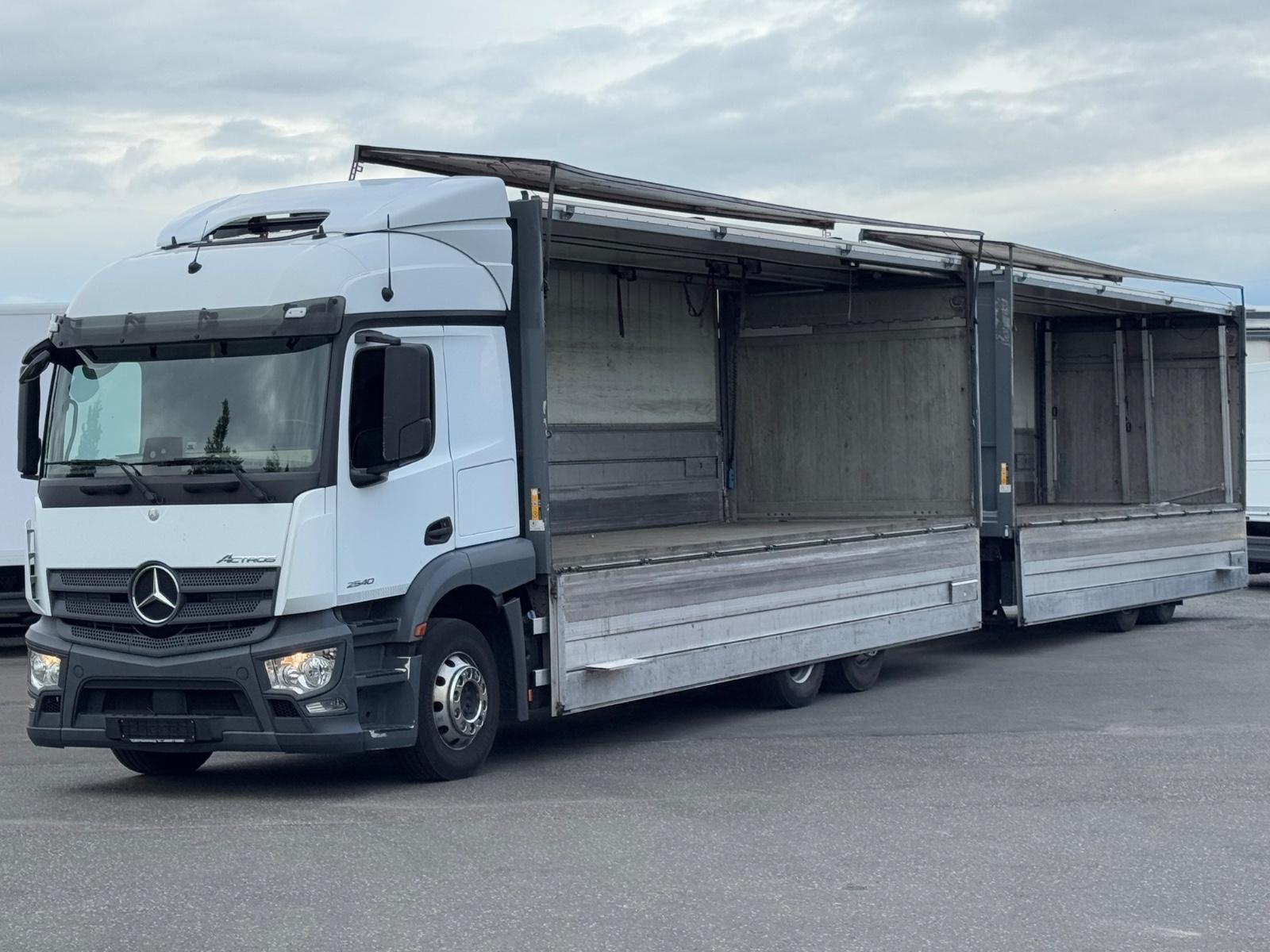 Mercedes-Benz ACTROS 2540 L/ 2 x LBW / LENKACHSE / KOMPLETTZUG