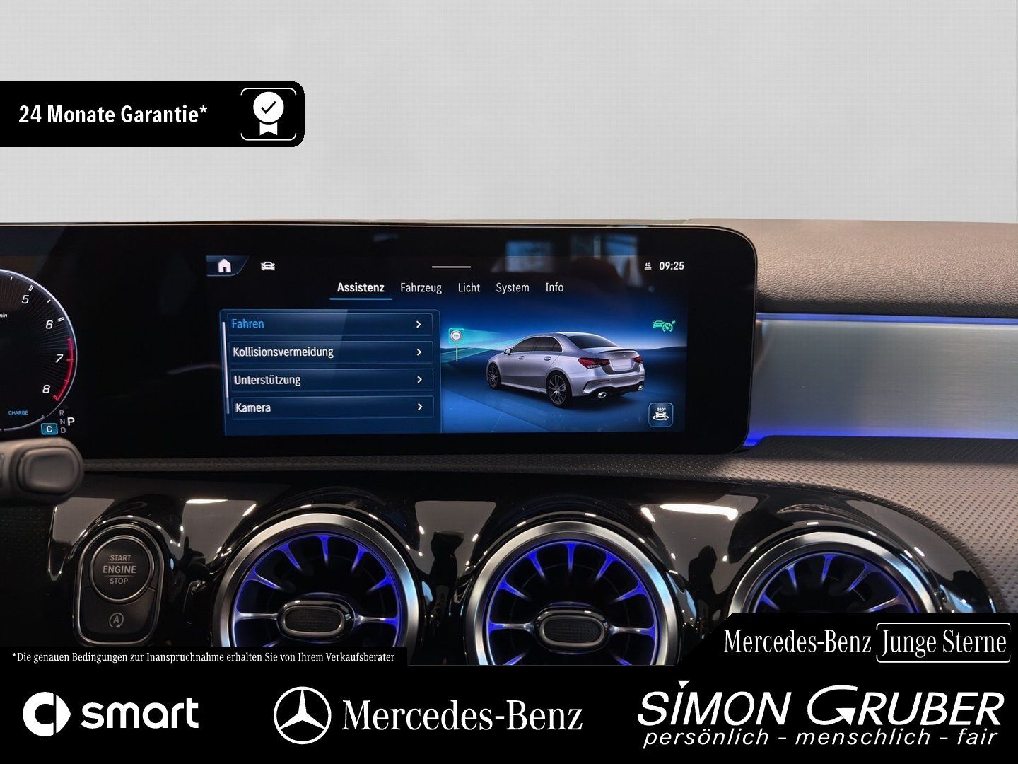 Fahrzeugabbildung Mercedes-Benz A 35 4M Limo AMG Night Pano HUD Burm MBeam