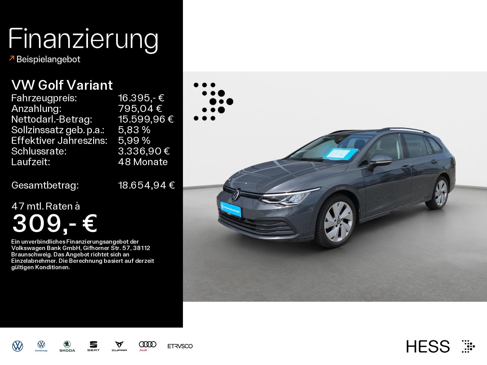 Volkswagen Golf VIII Variant 1.0 TSI DSG Life*Navi*ACC*AHK*, миниатюра 26
