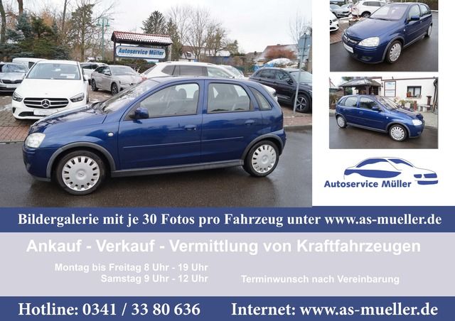 Opel Corsa C  5T-59kw-Klima-PDC-Sitzh.-Allwetter uvm.