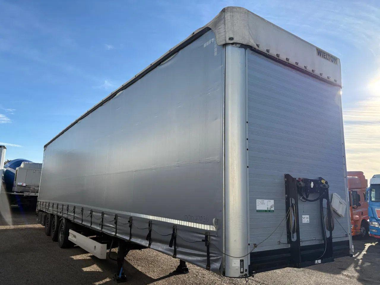 Wielton Mega volume 100 m3, Edscha curtainside SAF-Discb