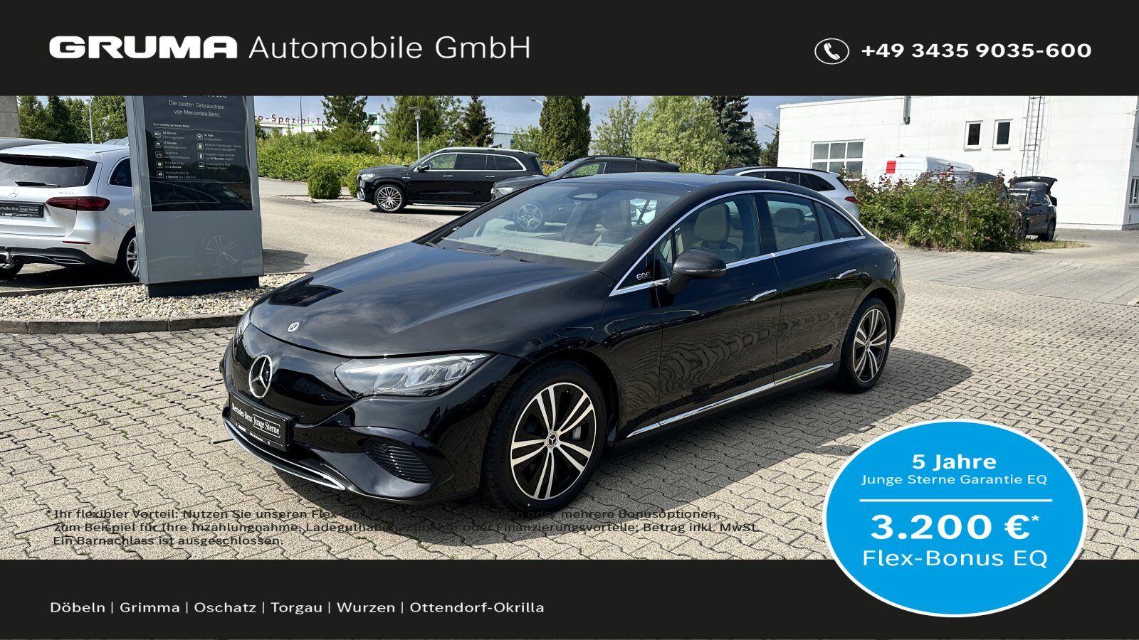 MERCEDES-BENZ EQE 350 4M +Premium+RüKa+Pano+Distronic+CarPlay+