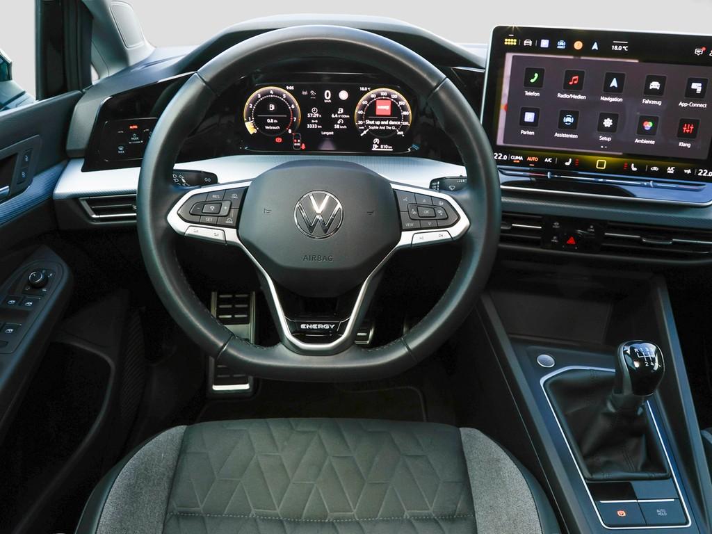 Volkswagen Golf VIII 1.5 TSI Energy AHK/Navi/AppConnect, миниатюра 12