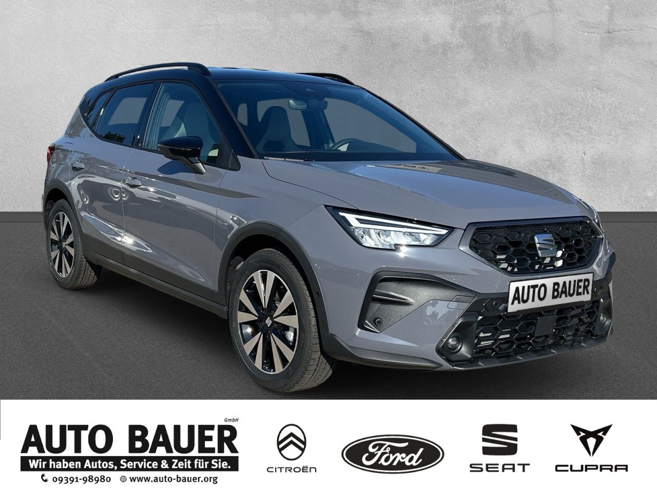 Fahrzeugabbildung SEAT Arona FR 1.0 TSI 116 PS 7-Gang-DSG - mit KI generiert/bearbeitet