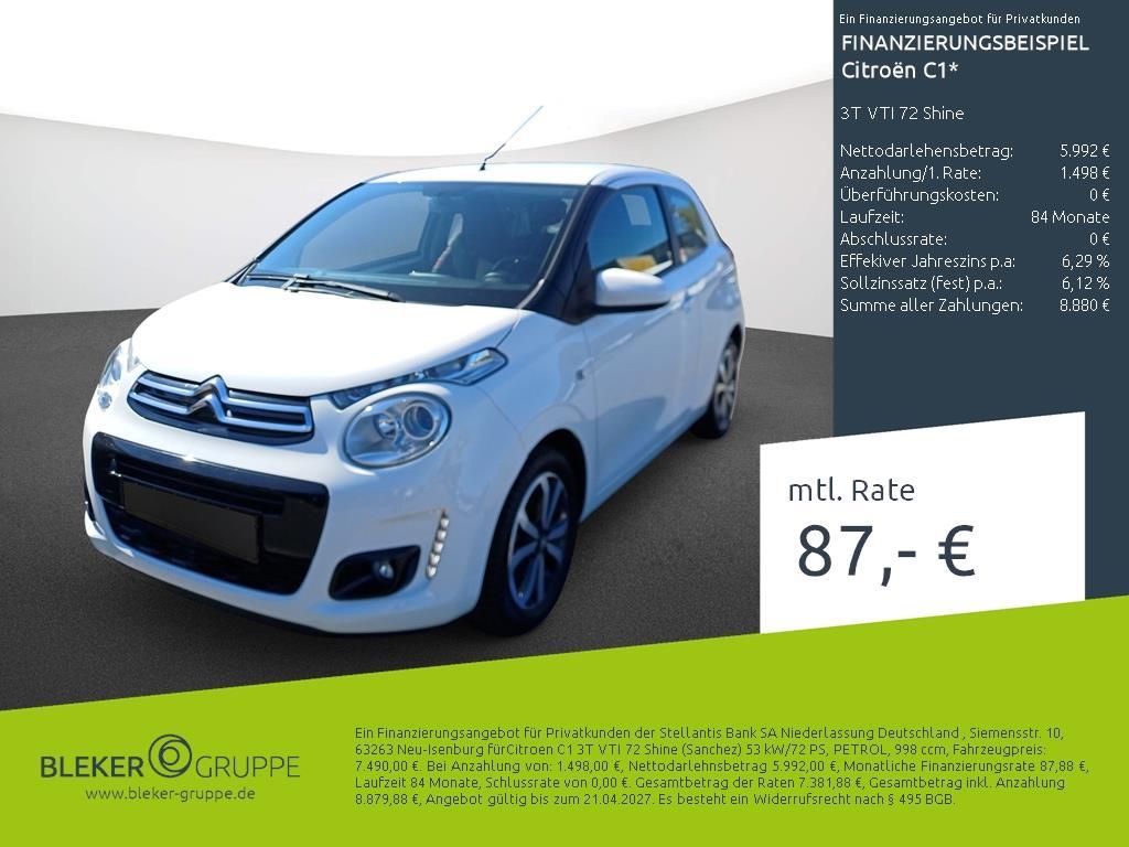 Citroën C1 3T VTI 72 Shine