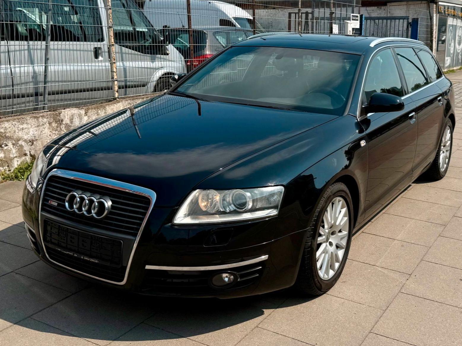 Audi A6 2008 — rear view