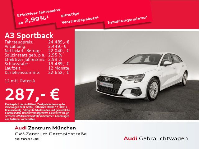 Audi A3 Sportback 40 TFSI e S tronic Virtual+/Navi+