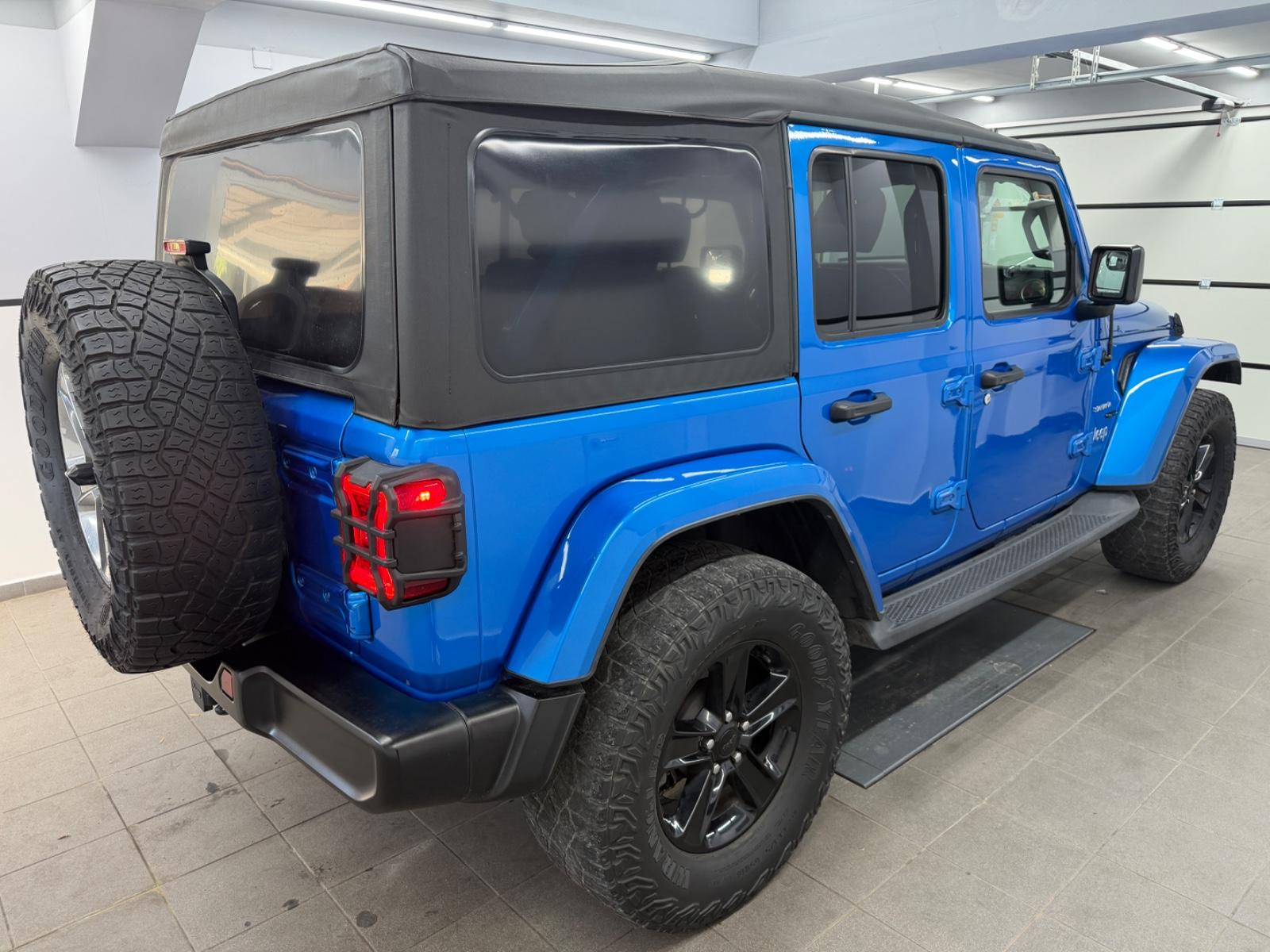 Jeep Wrangler 2.0 4XE Unlimited Sahara*Hydro Blue*LED, миниатюра 6