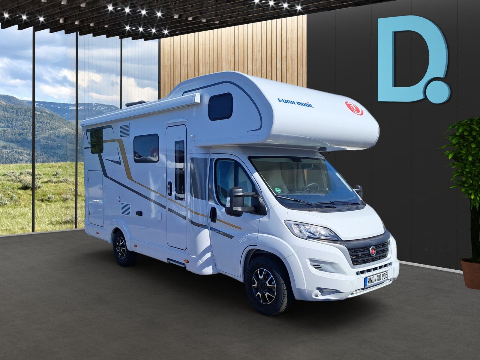 Fahrzeugabbildung Eura Mobil Activa One 690 HB Sat/TV Markise Navi Radträger