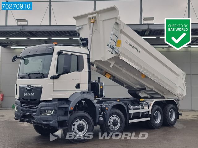 MAN TGS 41.480 8X8 8x8 20m3 tipper tarpaulin Manual