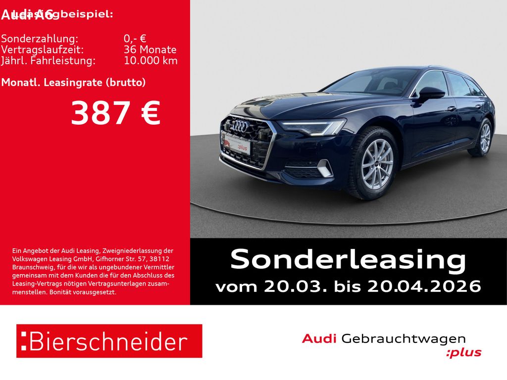 A6 Av 45 TFSI advanced 19 AHK MATRIX LEDER
