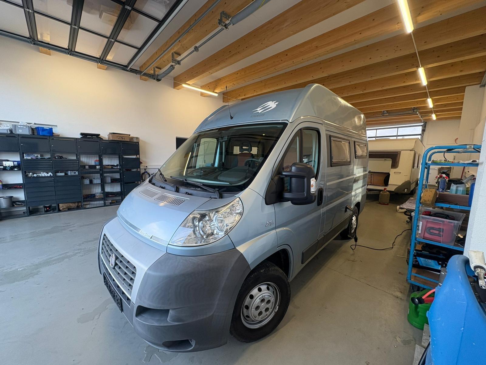 Knaus BoxStar 500 1.te Hand**Festbett**AHK/Markise